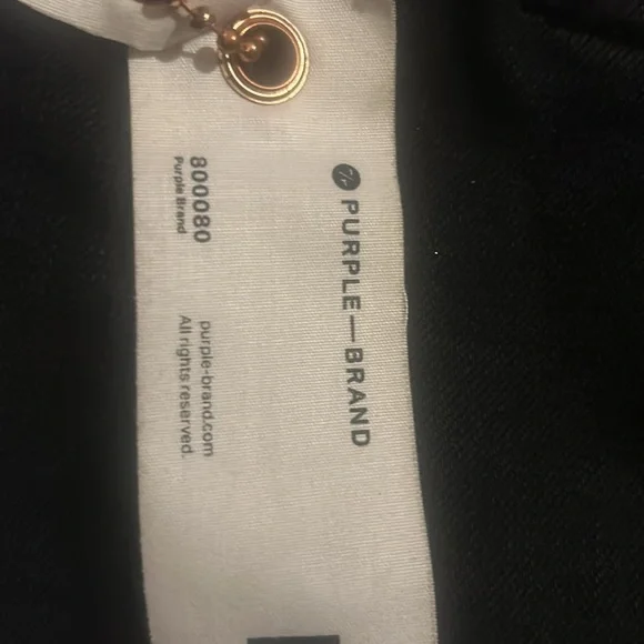 brand new purple jeans